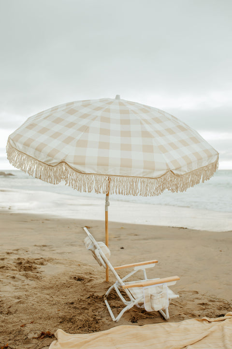 Shady Gingham Umbrella