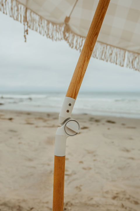 Shady Gingham Umbrella