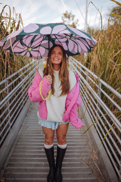 Daisy Daze Rain Umbrella