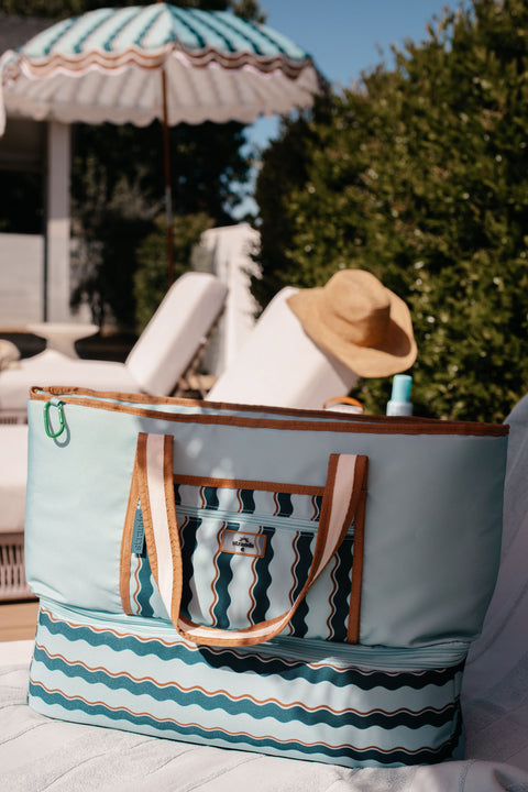 Mint & Chip Cooler Tote