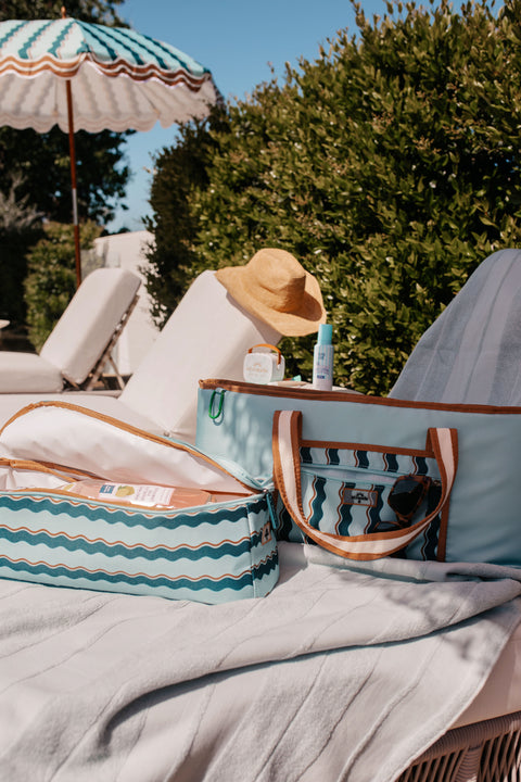 Mint & Chip Cooler Tote