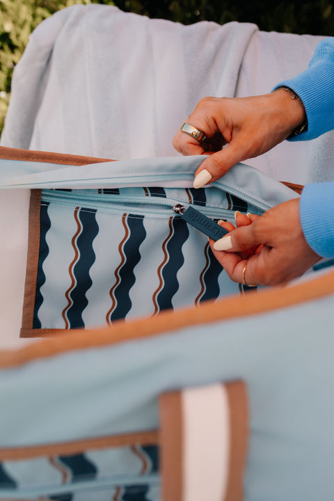 Mint & Chip Cooler Tote