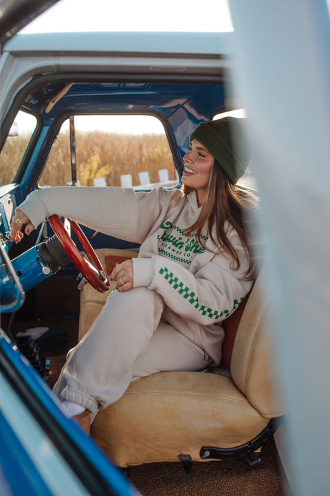 Checked Out Sweatpants