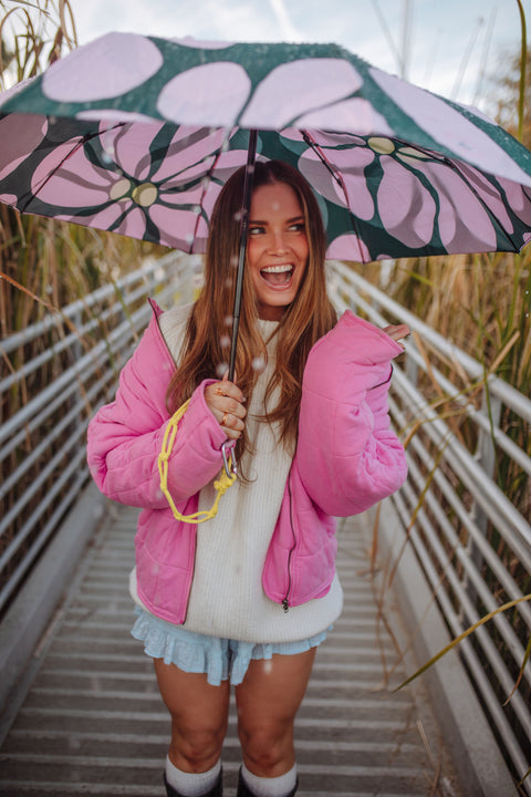 Daisy Daze Rain Umbrella