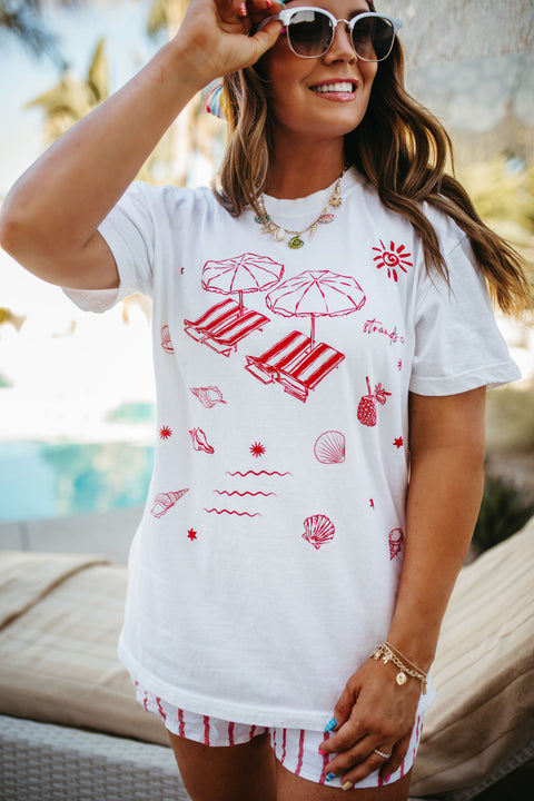 Red-y to Lounge Tee